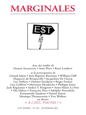 cover image of À l'Est, toutes !
